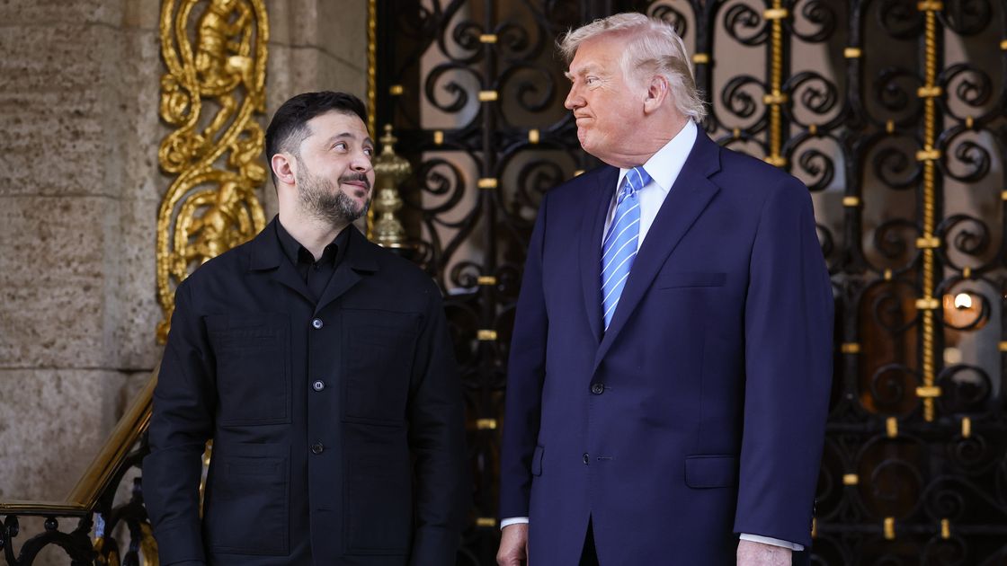 Владимир Зеленский и Дональд Трамп
