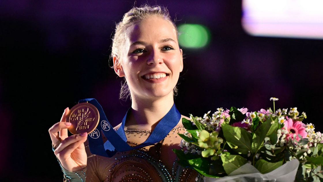 Эстонская фигуристка Нина Петрыкина