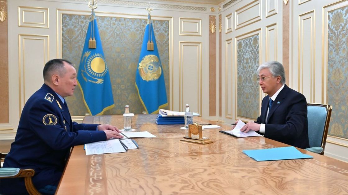 Даурен Косанов и Касым-Жомарт Токаев