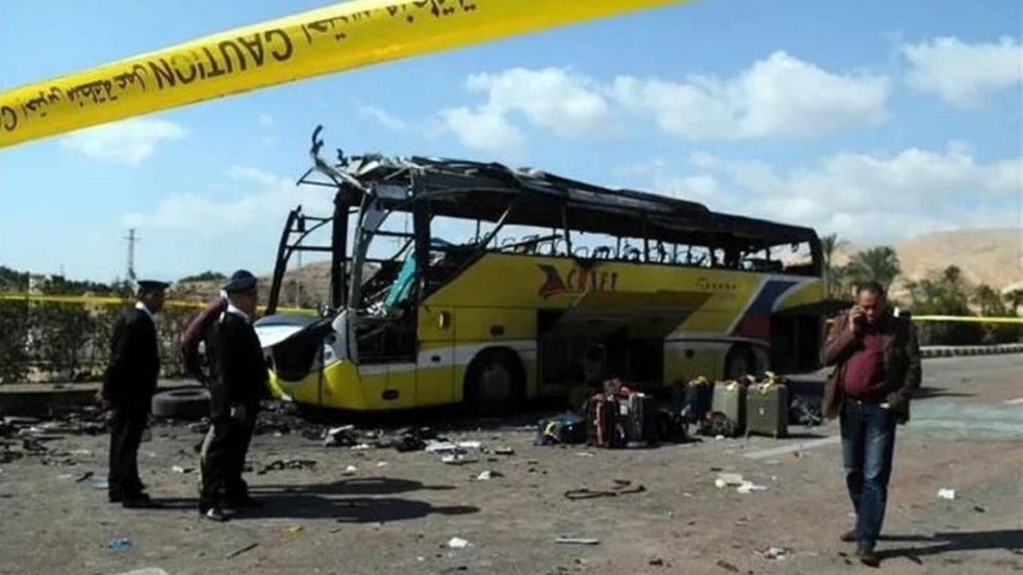 Автобус попал в ДТП в Египте
