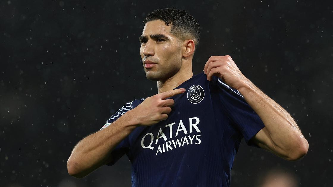 Марокканский футболист Ашраф Хакими