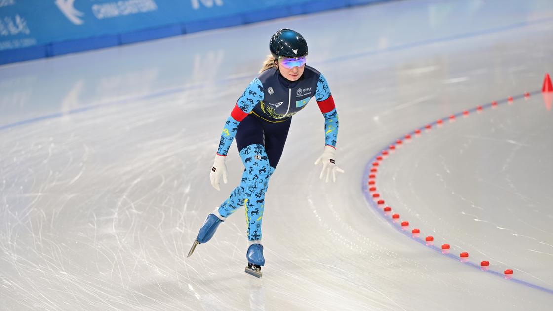 Казахстанская конькобежка Надежда Морозова