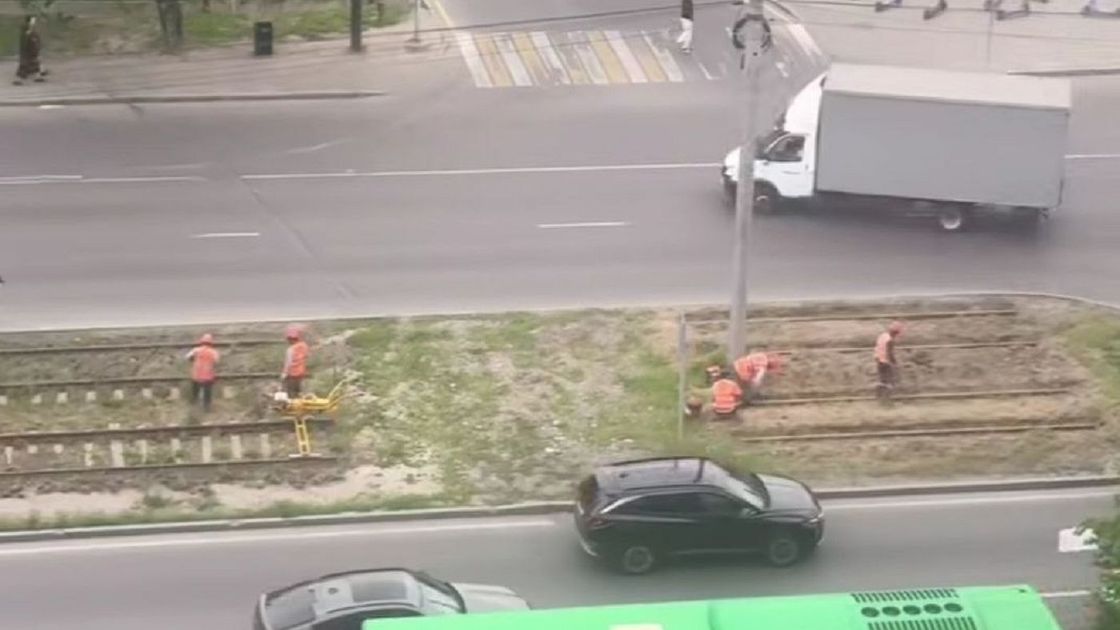 Демонтаж рельсов