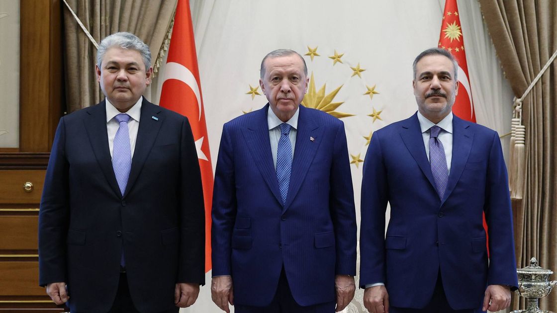 Ермек Кошербаев и Реджеп Тайип Эрдоган