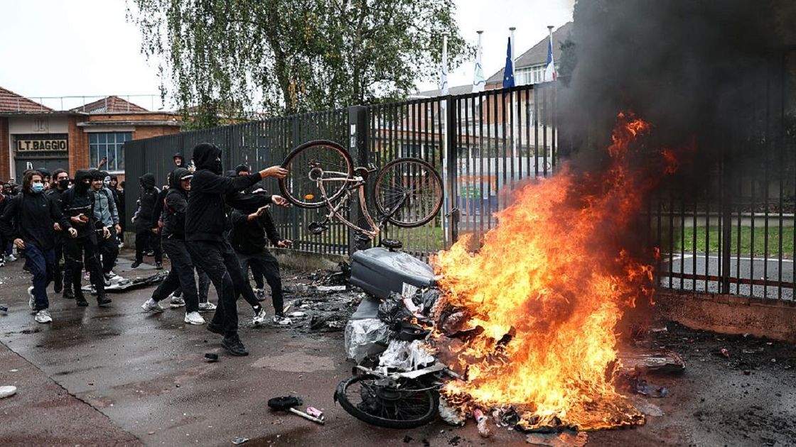 Протесты во Франции