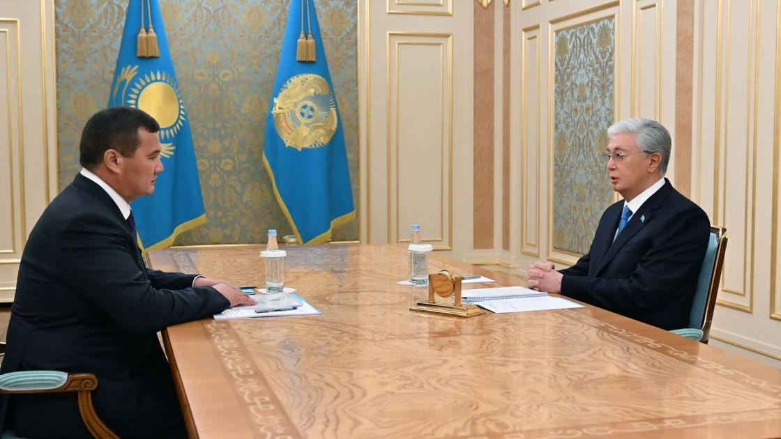 Касым-Жомарт Токаев и Нурлыбек Налибаев