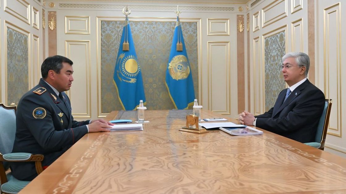 Касым-Жомарт Токаев и Чингис Аринов