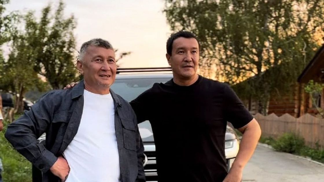 Сакен Аминов и Саят Исембаев