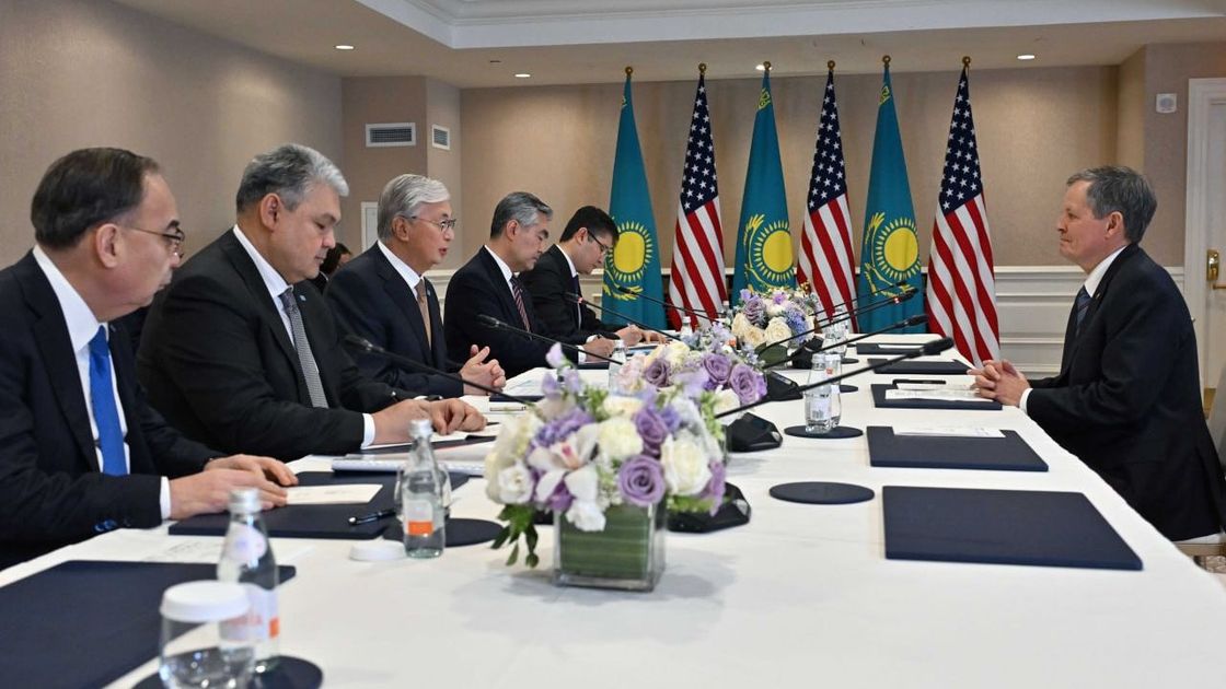 Токаев на встрече