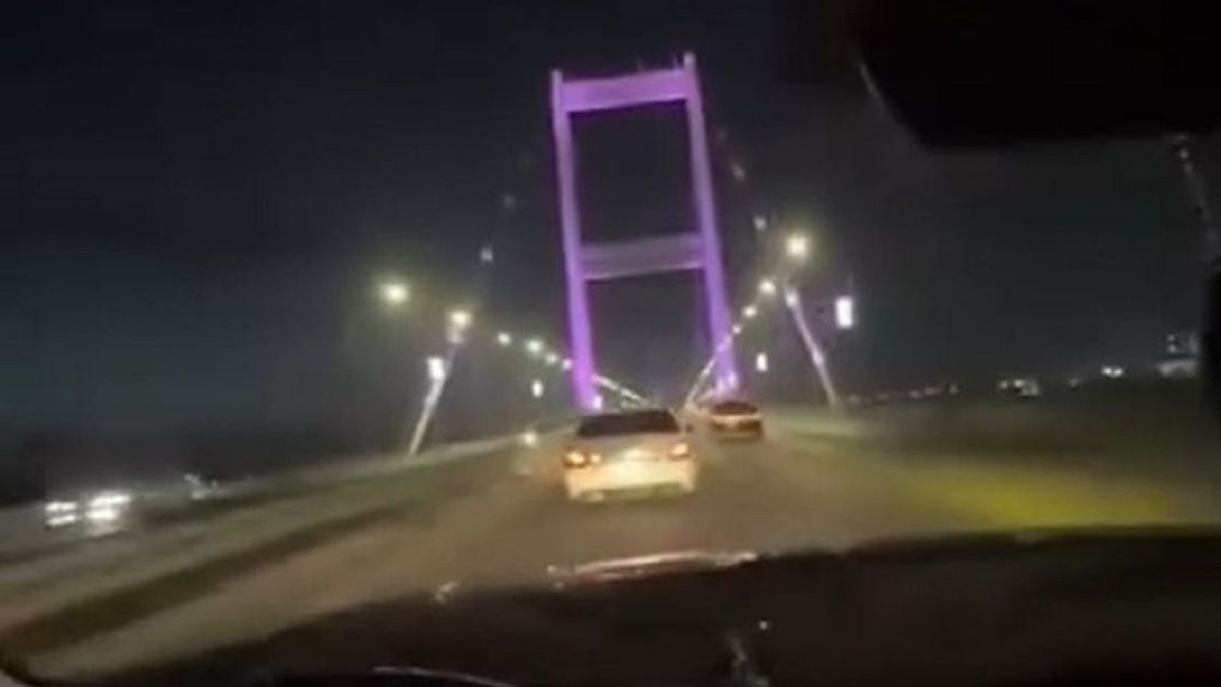 Поездка по мосту