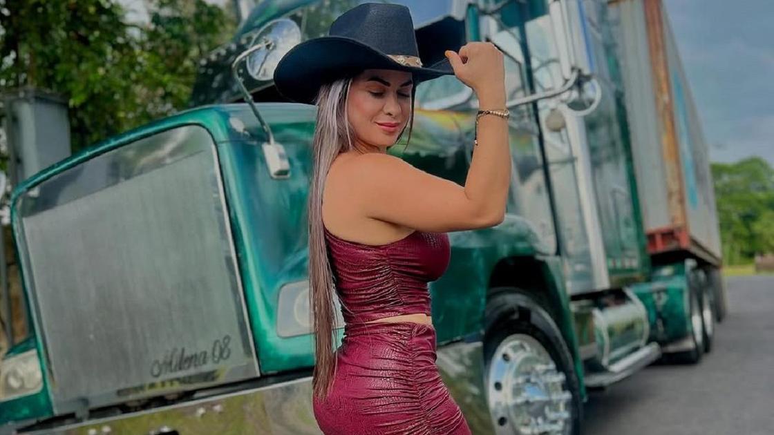 Самая сексуальная дальнобойщица в мире Милена Гонсалес