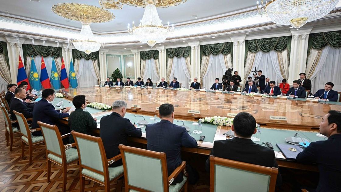 Переговоры Казахстана и Монголии в Акорде