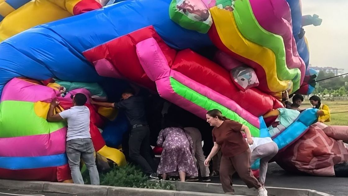 Тараздағы батут