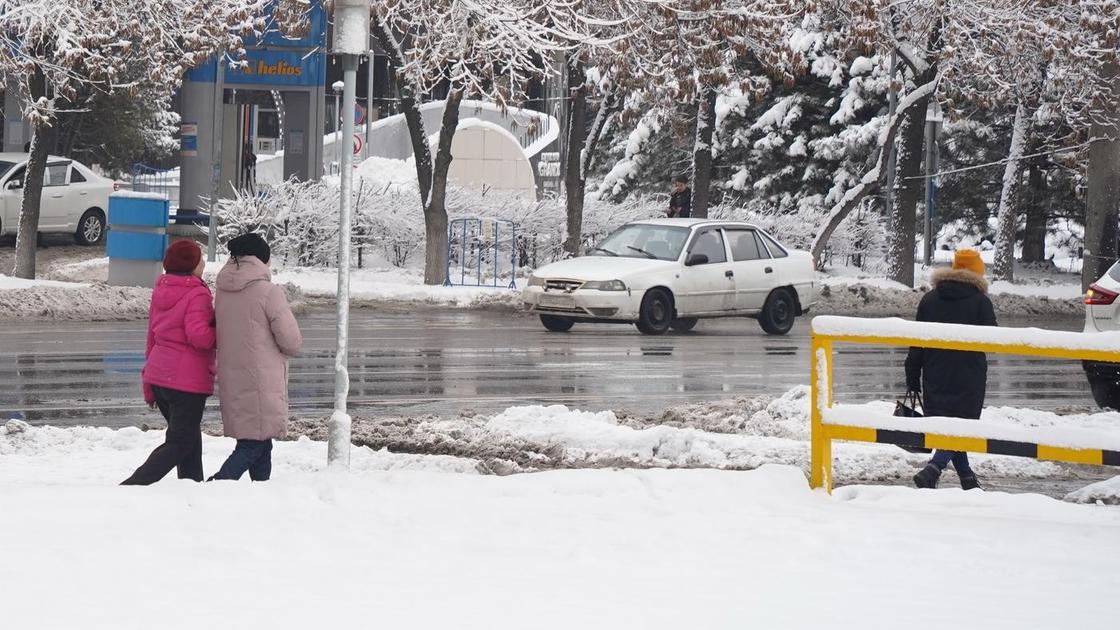 Алма Ата зимой