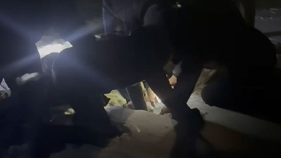 Ребенок в колодце в области Абай