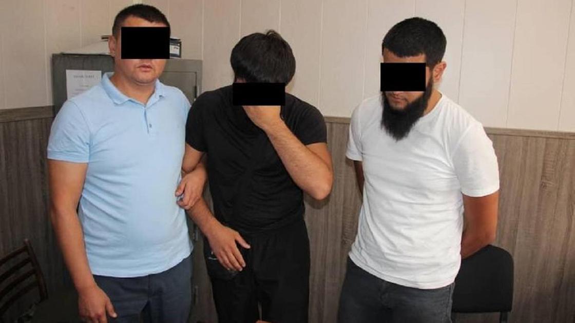 Задержанные на границе в Кыргызстане