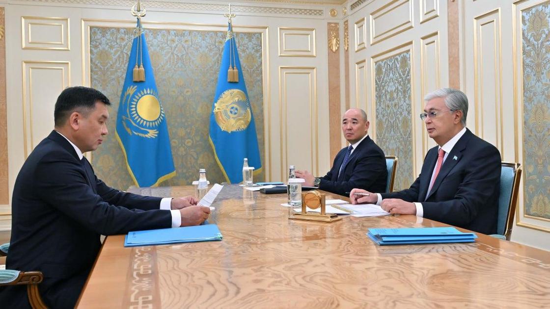 Касым-Жомарт Токаев и Талгат Алдабергенов