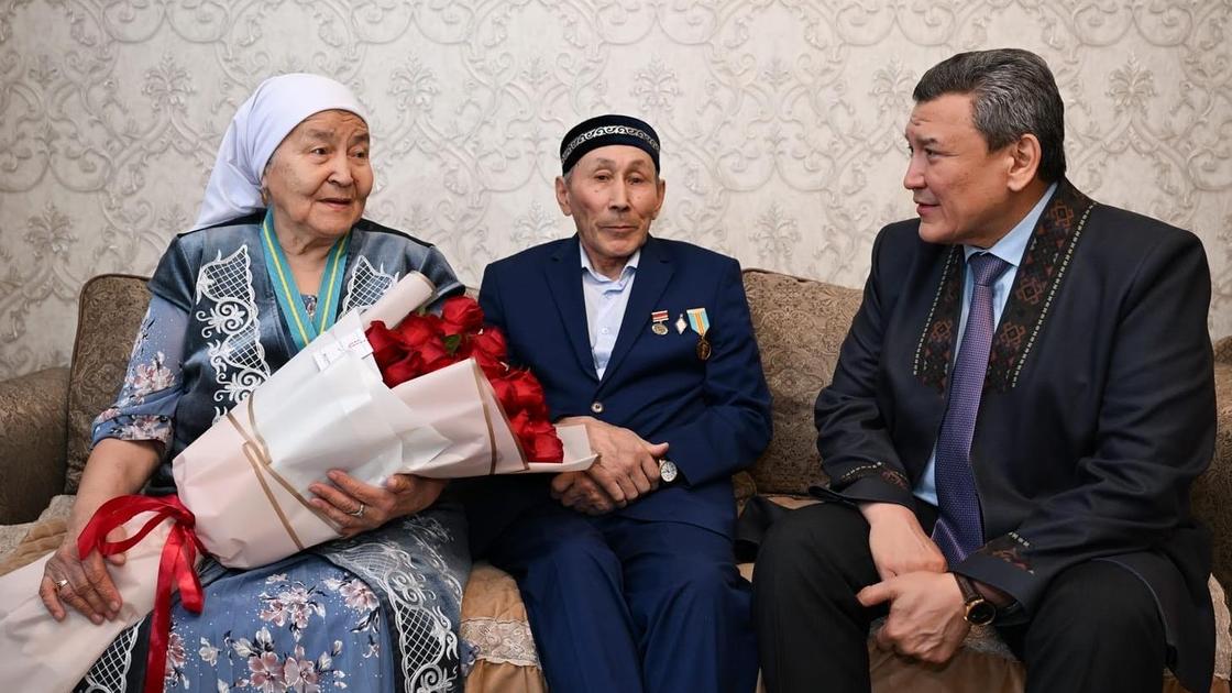 Гауез Нурмухамбетов и семья Рамазановых