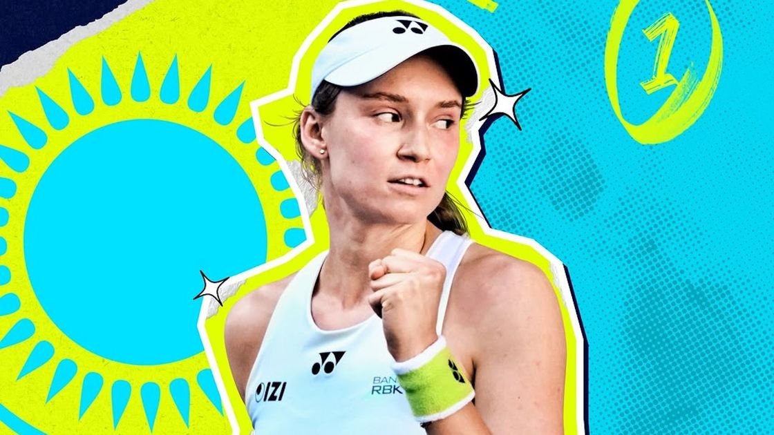 Казахстанская теннисистка Елена Рыбакина