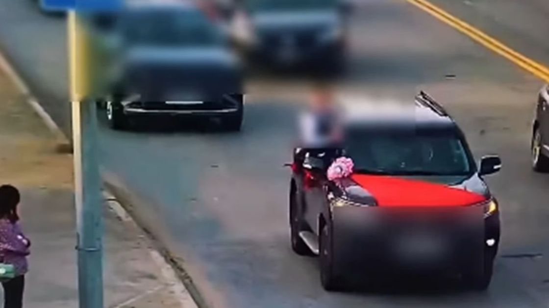 Свадебный кортеж в Уральске