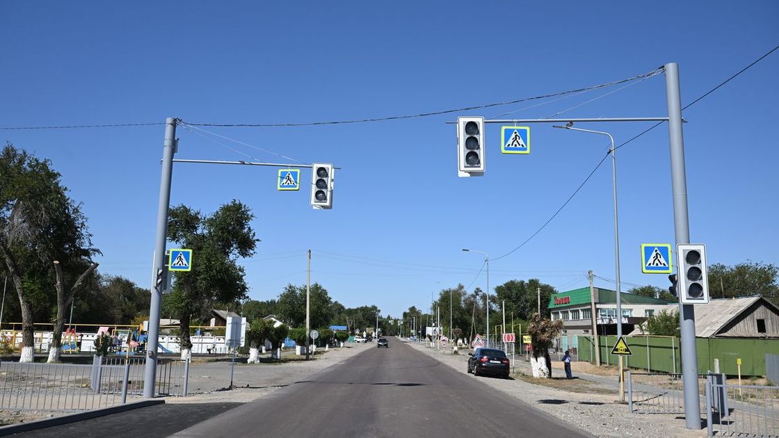 Жетісуда Талдықорған мен Үштөбені жалғайтын жол жаңартылды