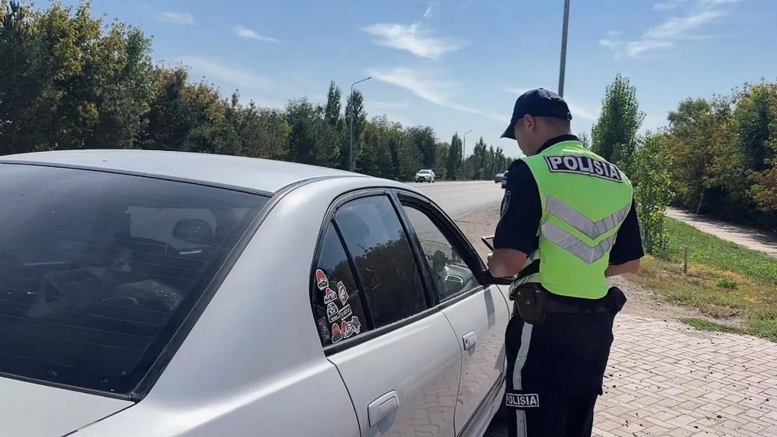 Задержание нарушителя ПДД в ЗКО