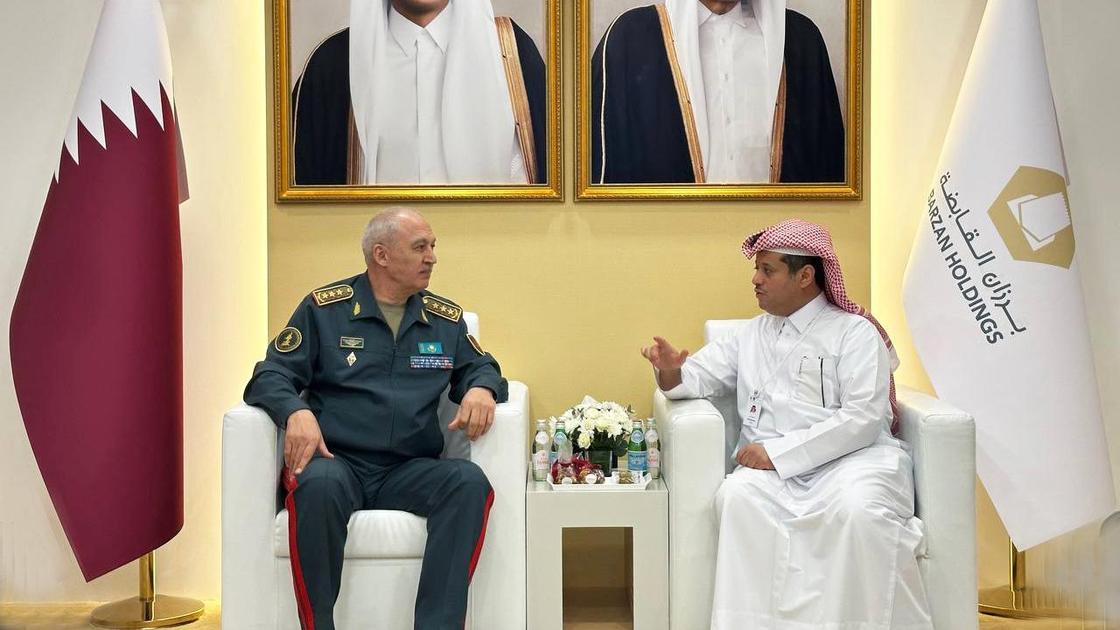 Руслан Жаксылыков на международной выставке оборонных технологий