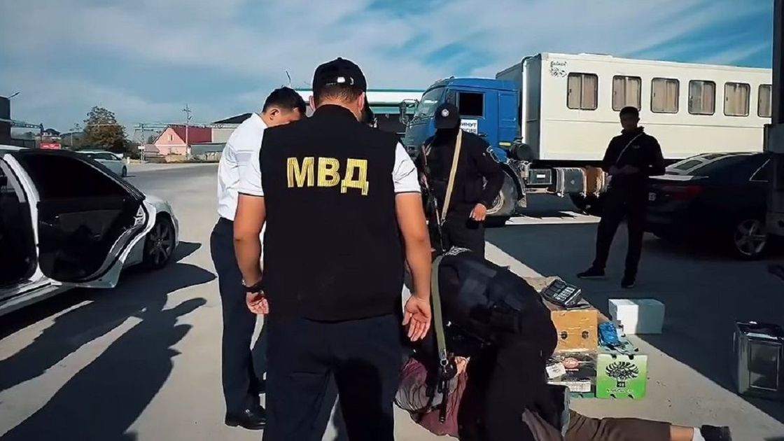 Задержание в Шымкенте