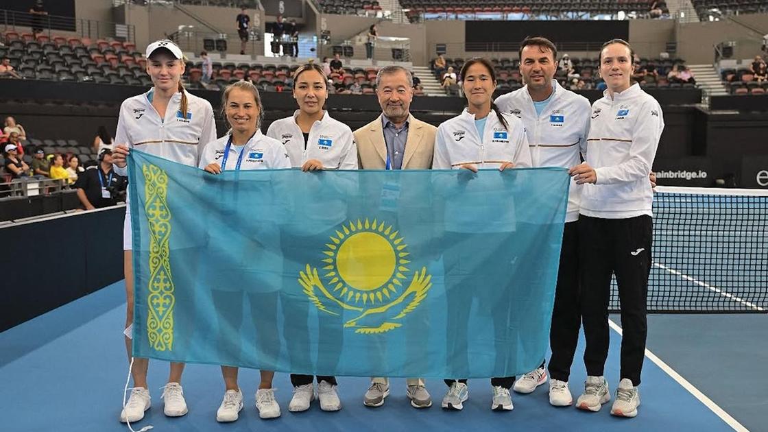 Женская сборная Казахстана по теннису в 2025 году