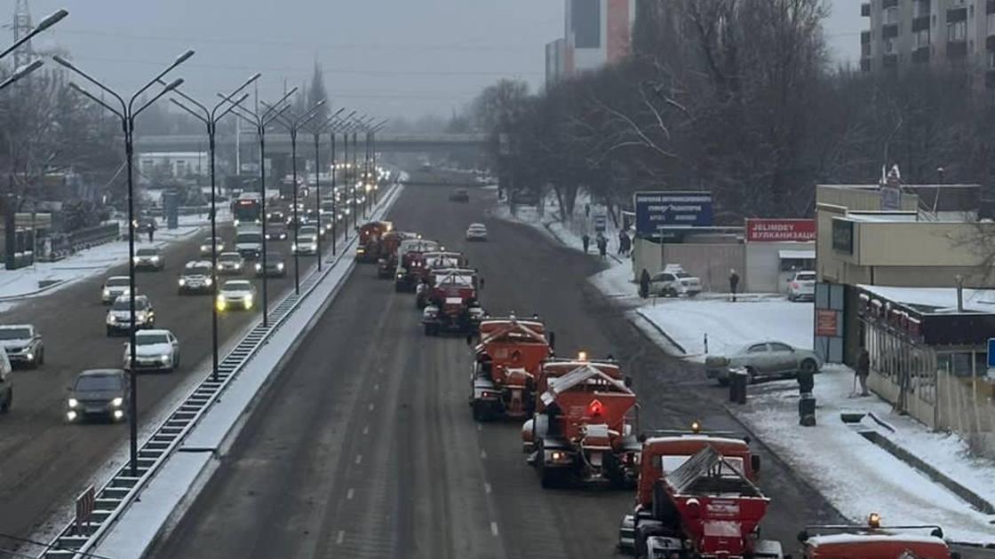 Дорога в Алматы