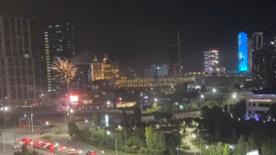 Салют в Астане