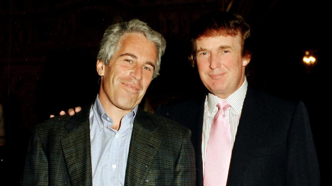Джеффри Эпштейн и Дональд Трамп в 1997 году