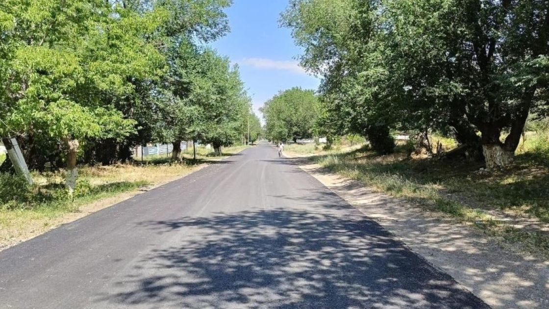 Новая дорога в Алматинской области