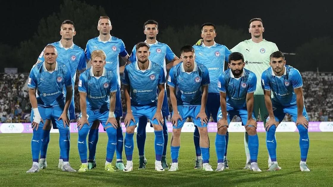Футболисты "Ордабасы" в 2025 году