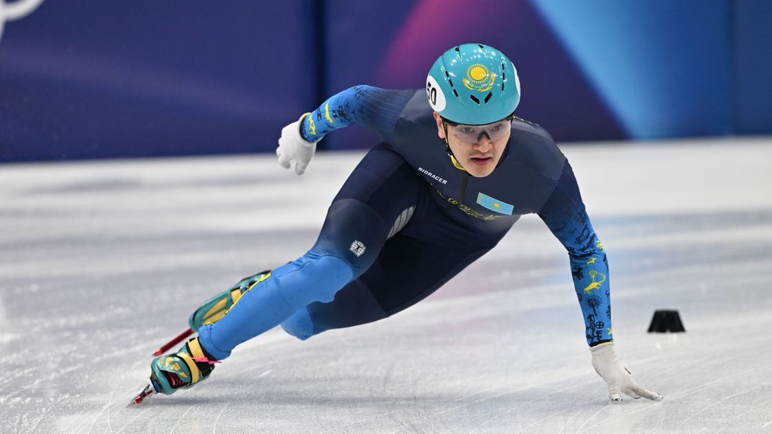 Казахстанский шорт-трекист Абзал Ажгалиев