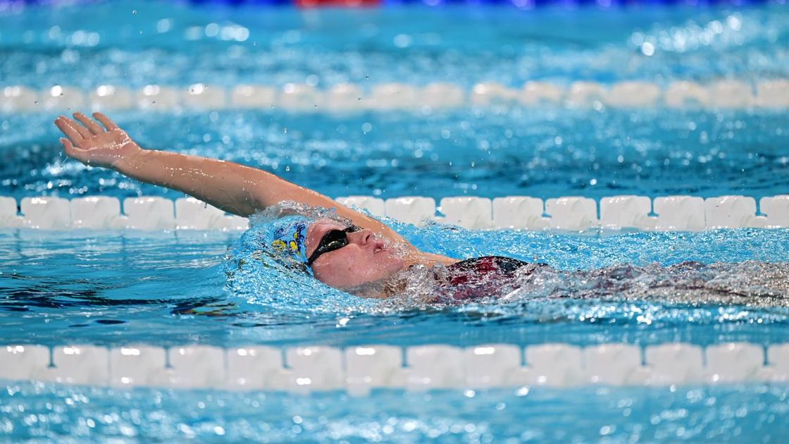 Казахстанская пловчиха Ксения Игнатова