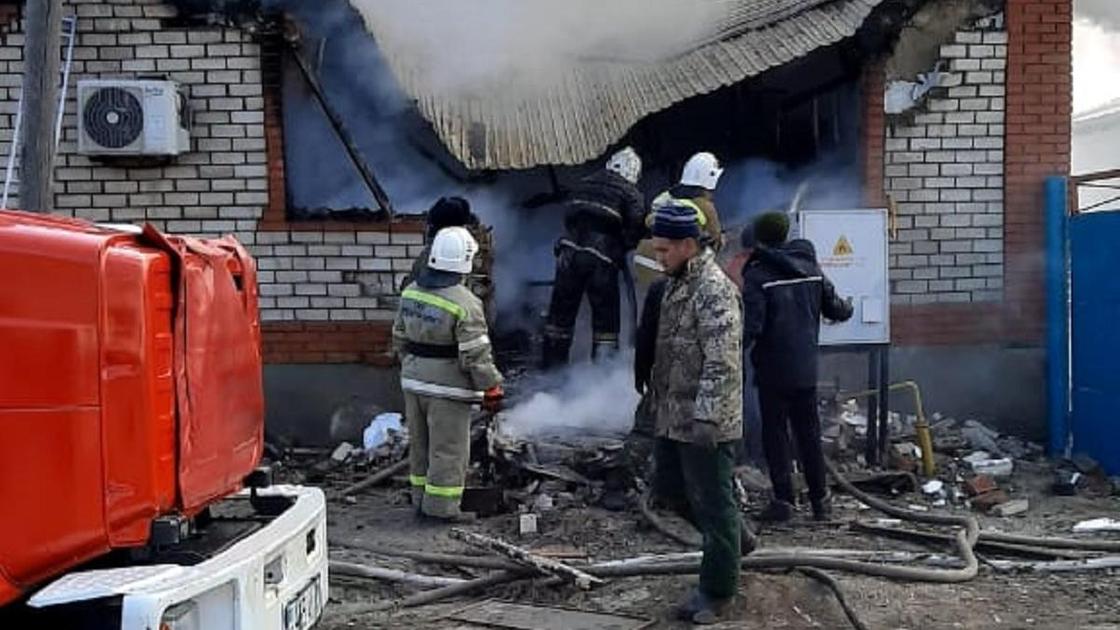 Пожар в Кызылординской области