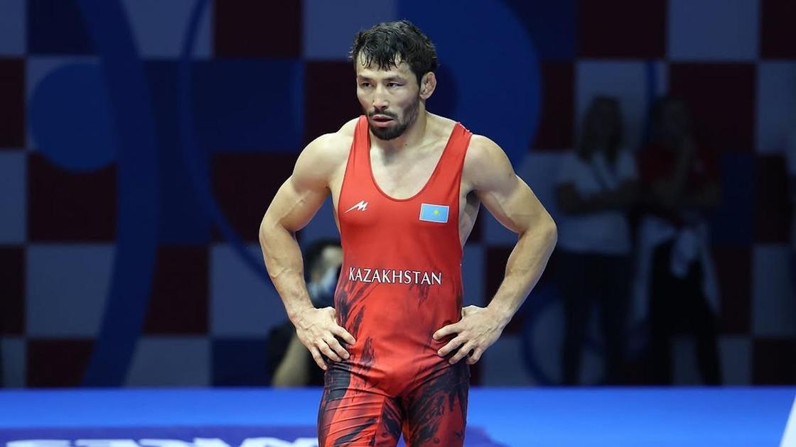 Казахстанский борец Демеу Жадраев