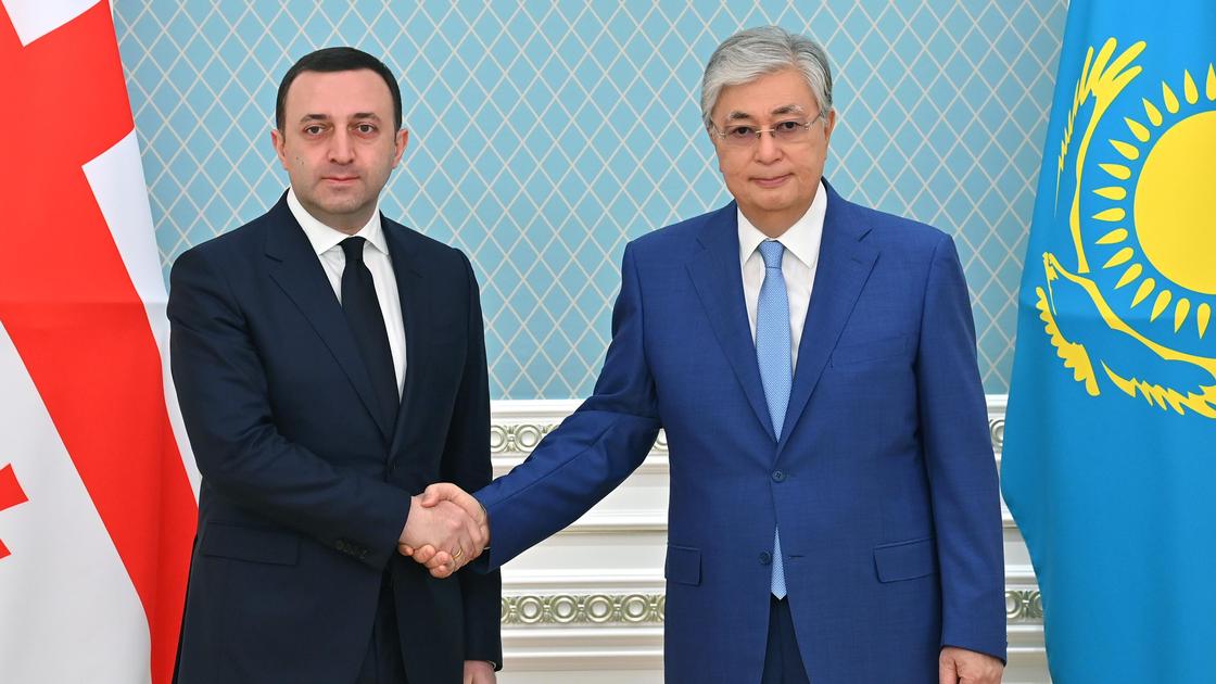 Касым-Жомарт Токаев и Ираклий Гарибашвили