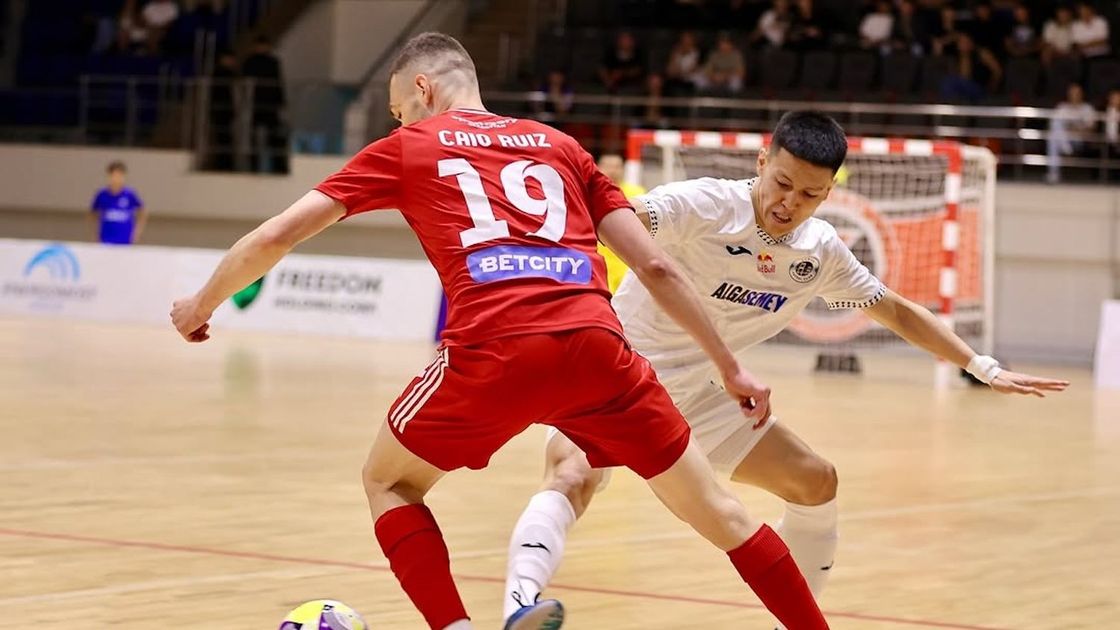 Матч "Кайрата" и "Семея" в ЧРК по футзалу