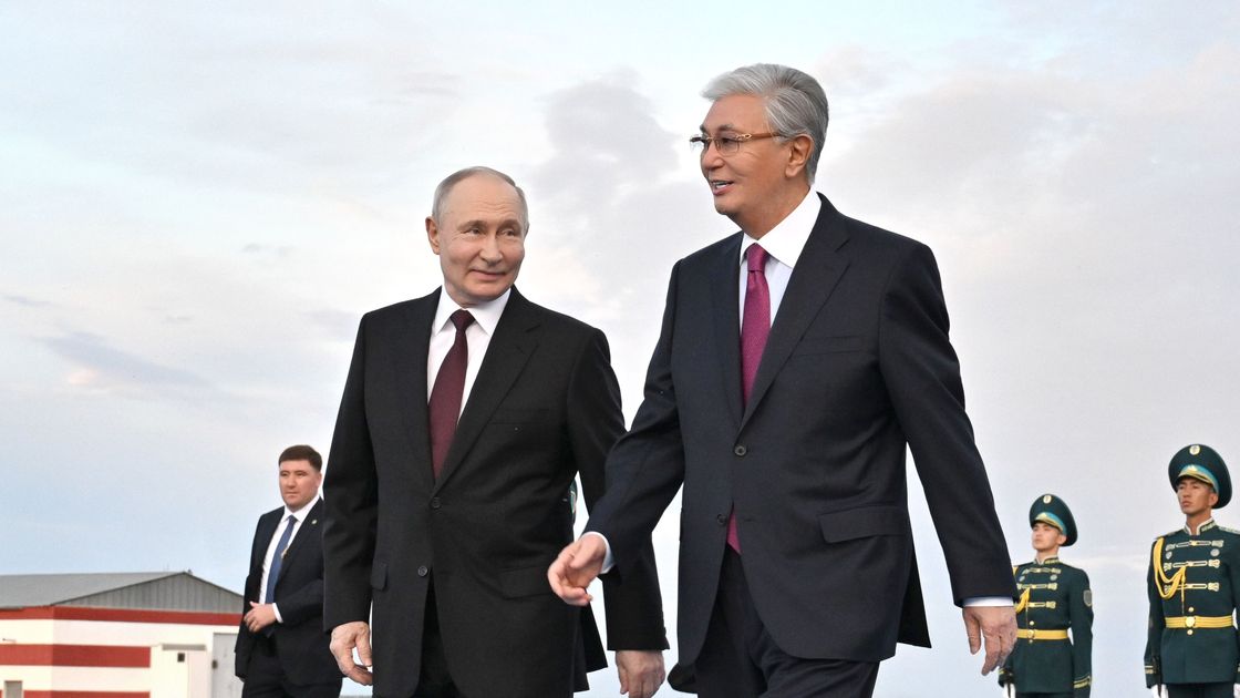 Касым-Жомарт Токаев и Владимир Путин