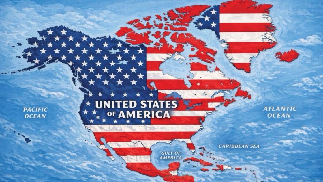 Карта США
