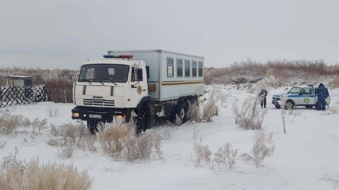 Поиски пропавших в Кызылординской области