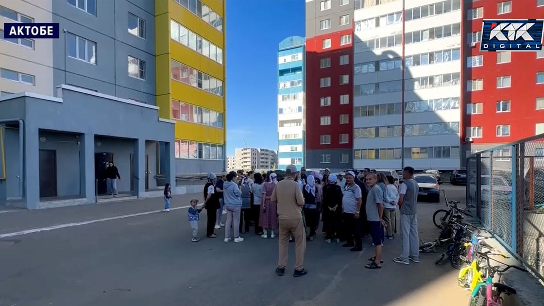 Многоэтажки в Актобе