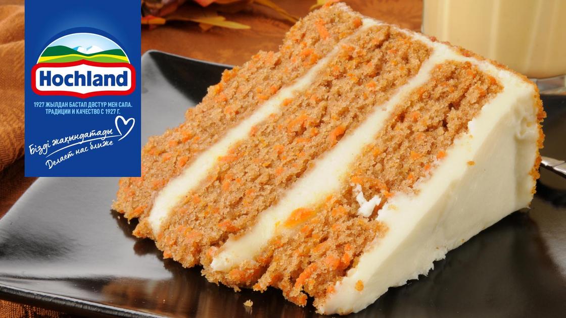 Морковный торт с грецкими орехами, пошаговый рецепт на ккал, фото, ингредиенты - Елена-Аленка