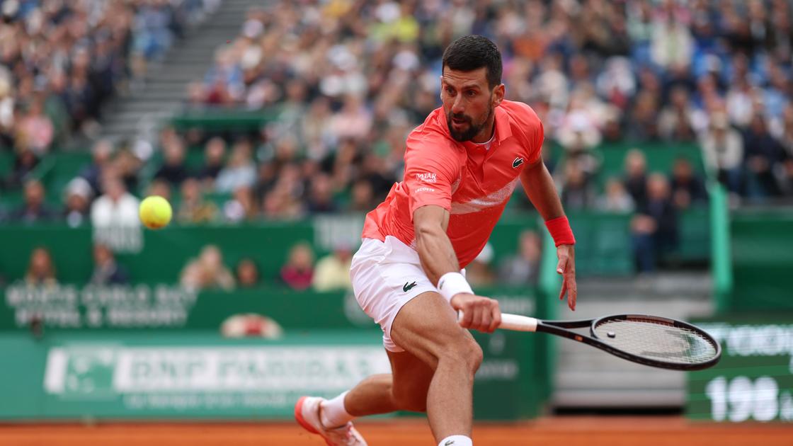 Сербский теннисист Новак Джокович