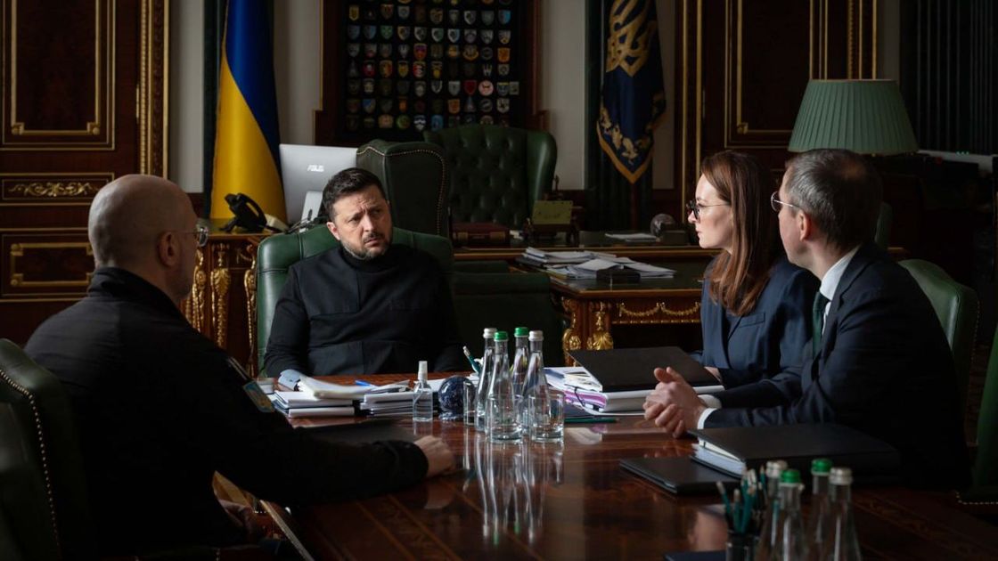 Владимир Зеленский и Юлия Свириденко