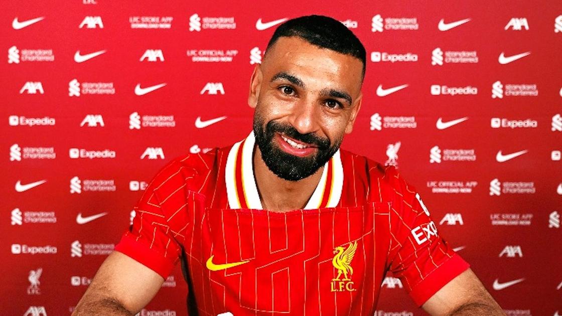 Египетский футболист Мохамед Салах