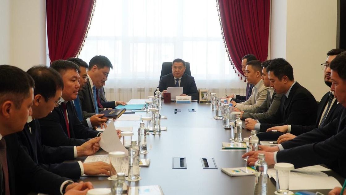 Заседание на площадке Aqmola Invest