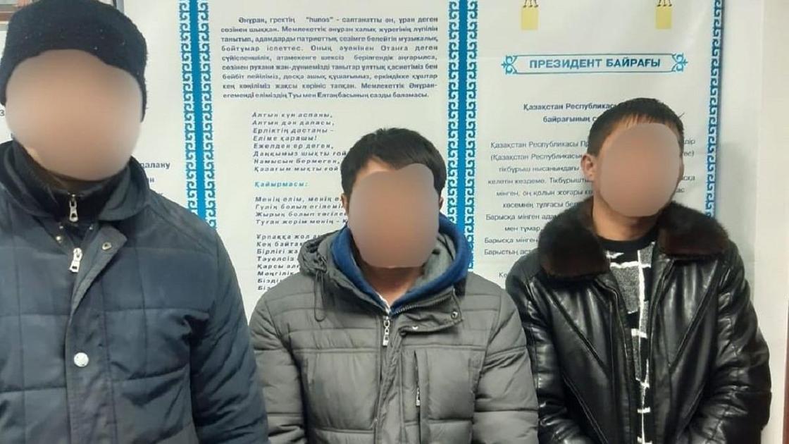 Подозреваемые в Алматинской области